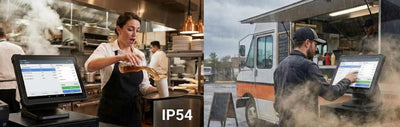 02 Do POS terminals have waterproof and dustproof ratings? (IP54 / IP65) Which industries require this?