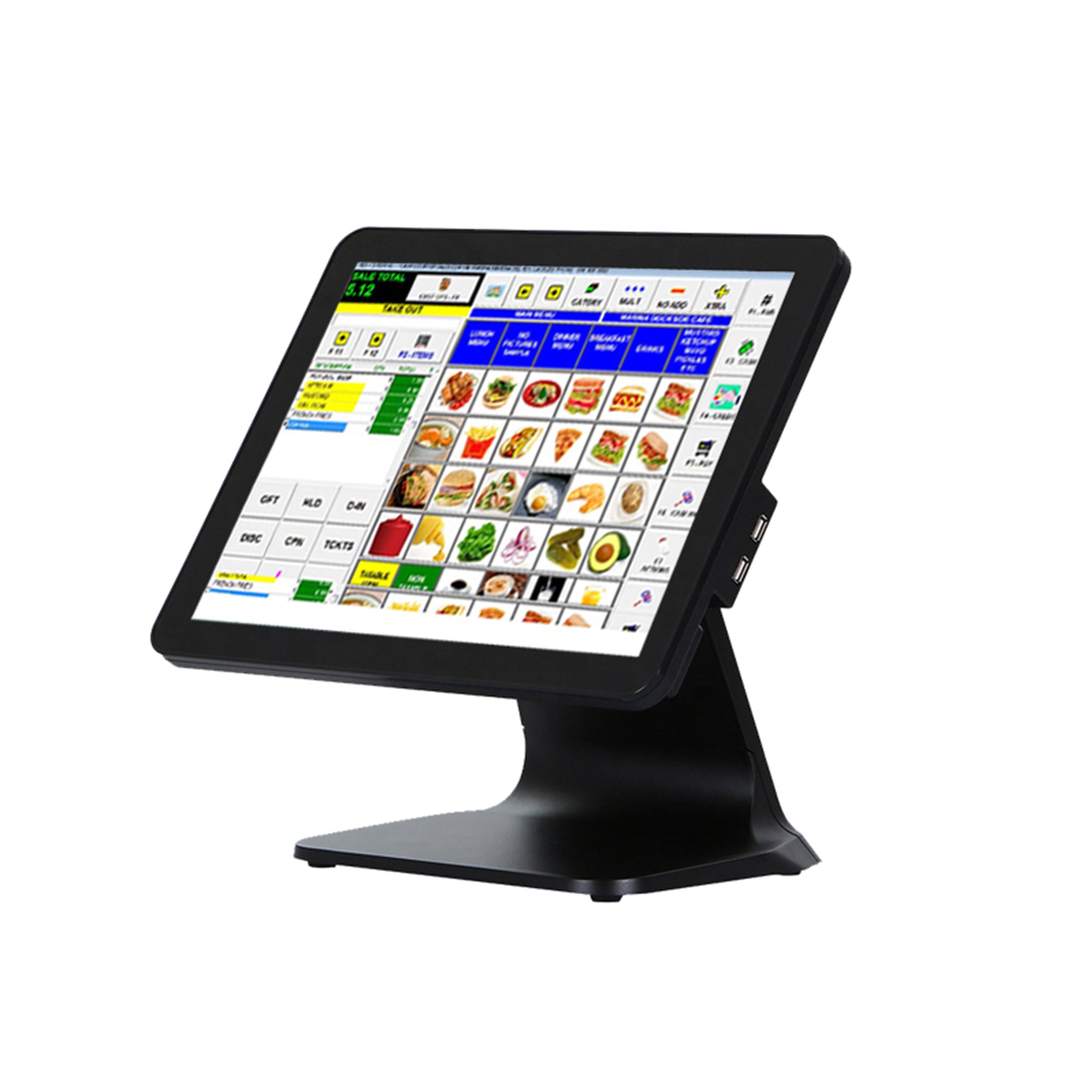 AP04 Aonpos Restaurant Touch Screen Billing Machine Minimart POS ATM Offline POS Cashier Register - aon - postech_name