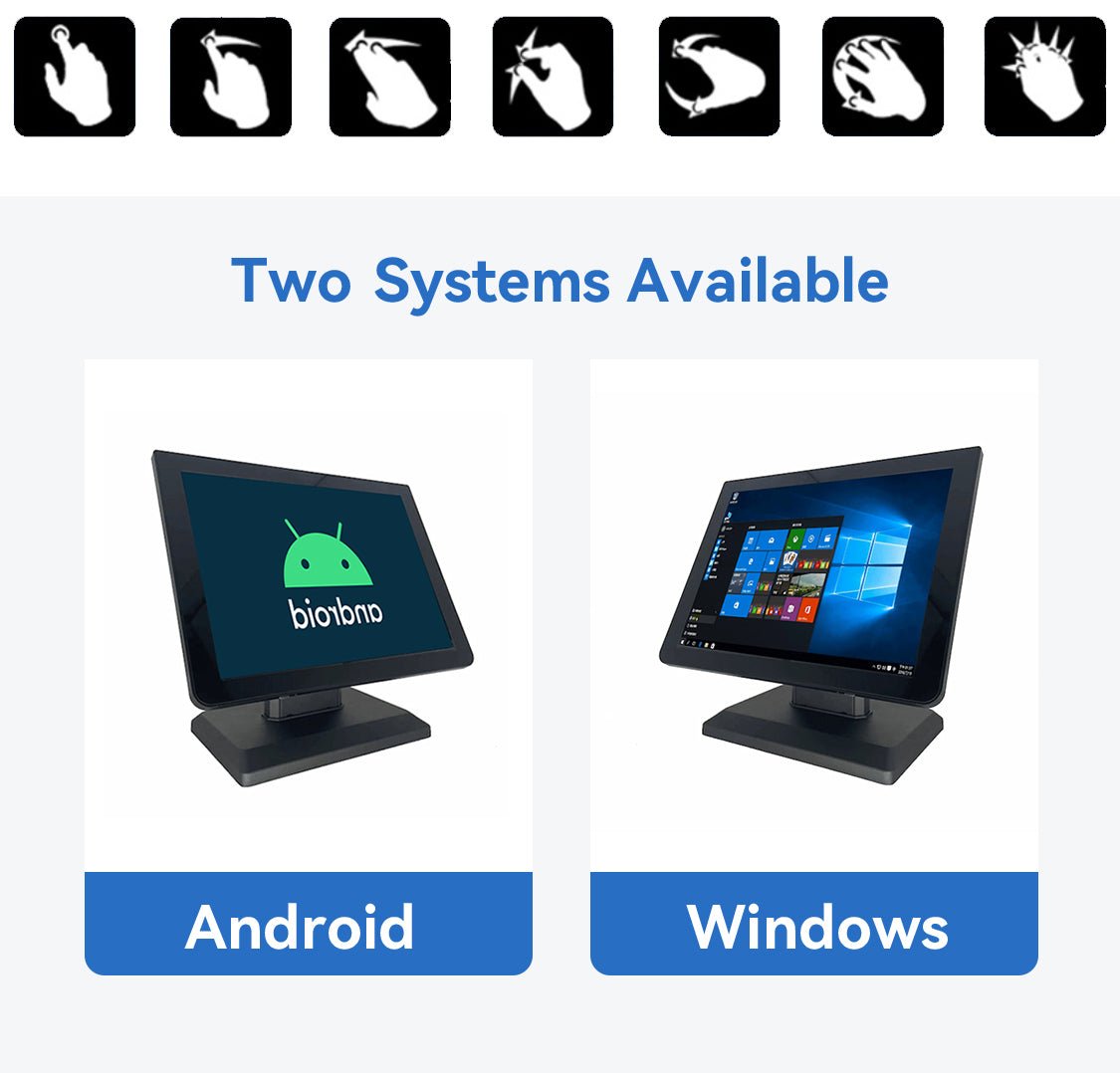 AP11 Aonpos Hot Selling 15 Inch Windows7 10 Android Touch Screen All in One Cash Register/POS Terminal/POS System - aon - postech_name