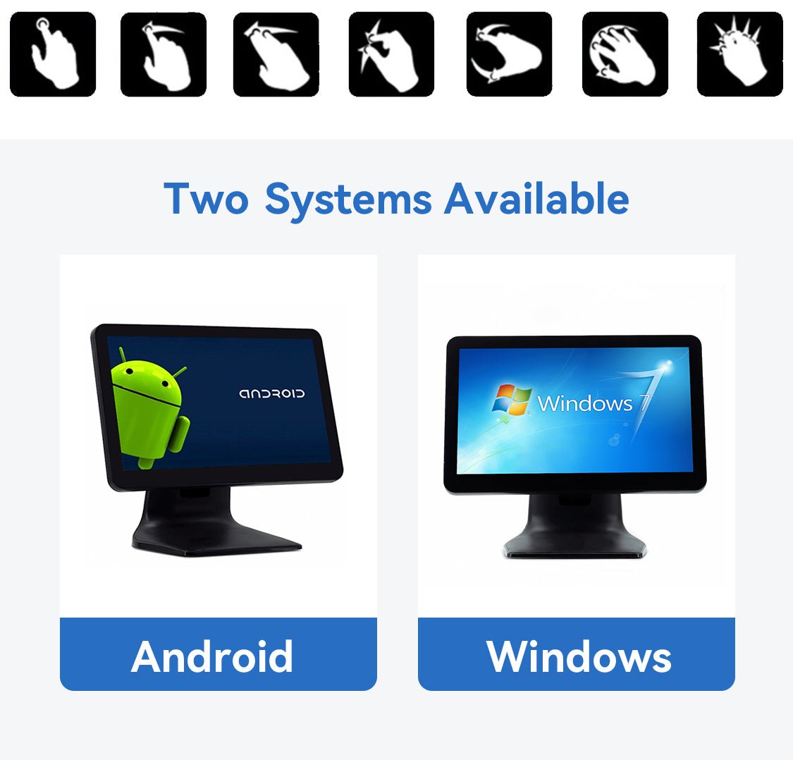 AP12 Aonpos Pharmacy POS System All in One 15 Inch Desktop Computer Dual POS Machine System - aon - postech_name