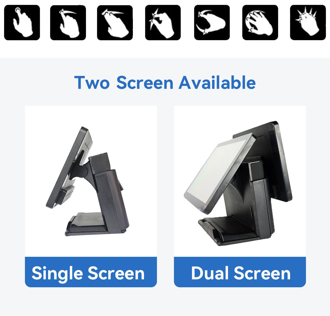 AP14 AonPos Restaurant Android Windows Cash Register Manufacturer Cheap POS System All in One Pos for Store - aon - postech_name
