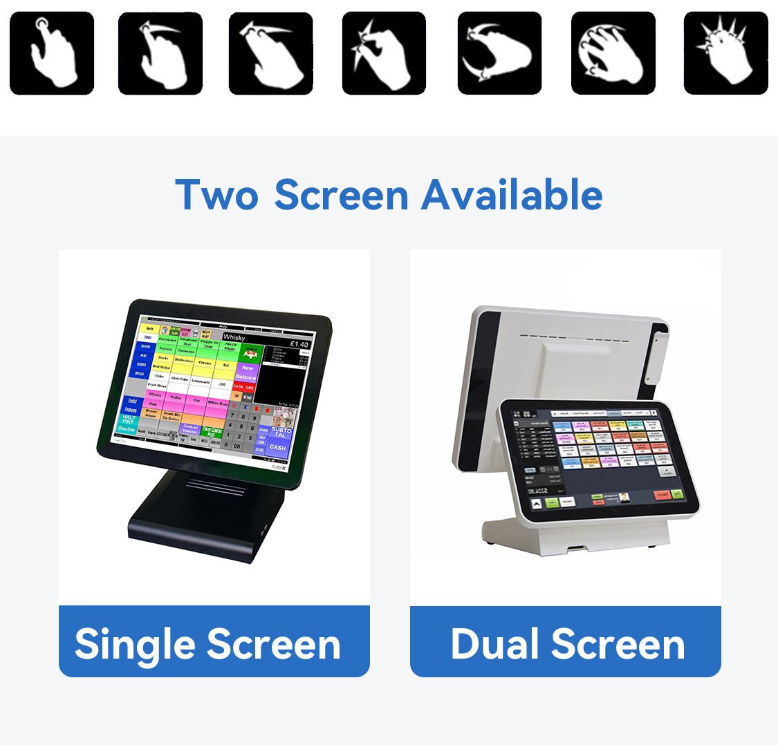 AP15 Aonpos 15inch Cash Register Point of Sale System Water Proof All in One Windows 10 Capacitance Pos Terminal - aon - postech_name