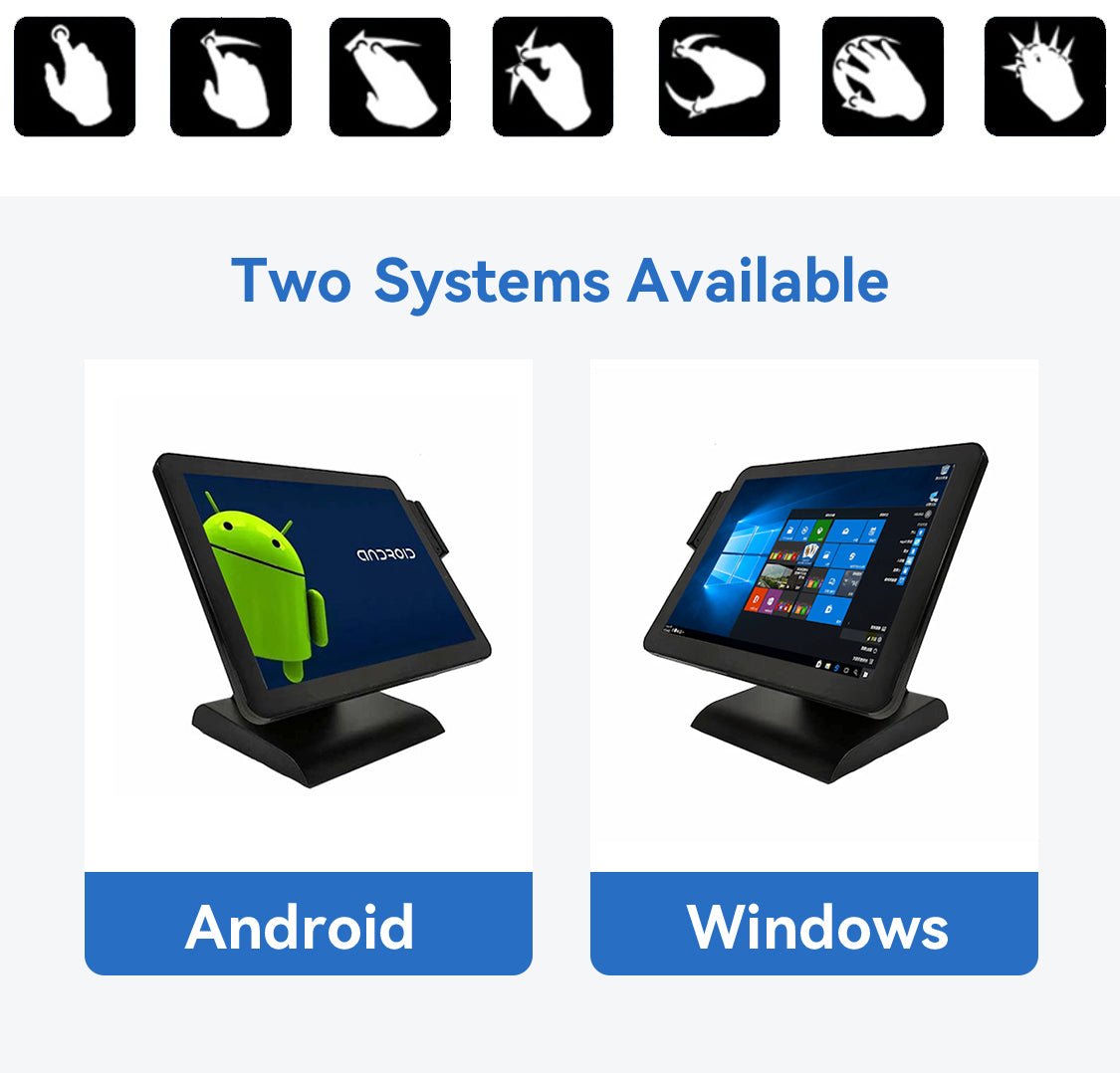 AP10 Aonpos Smart POS Terminal Lcd Touch Screen Monitor 4k Payment Kiosk Monitor Kiosk Self - service Ordering - aon - postech_name