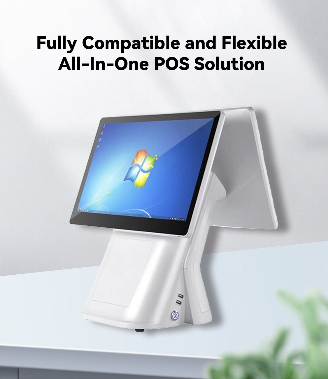 AP03 Aonpos Factory Price OEM Point of Sale Cash Register Dual Screen All in One Payment Systems 15 Inch All in One POS for Retail - aon - postech_name