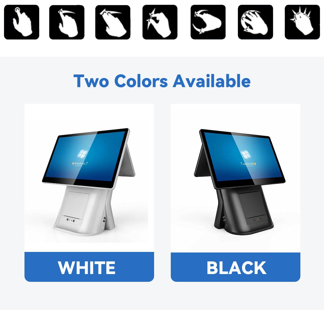 AP03 Aonpos Factory Price OEM Point of Sale Cash Register Dual Screen All in One Payment Systems 15 Inch All in One POS for Retail - aon - postech_name