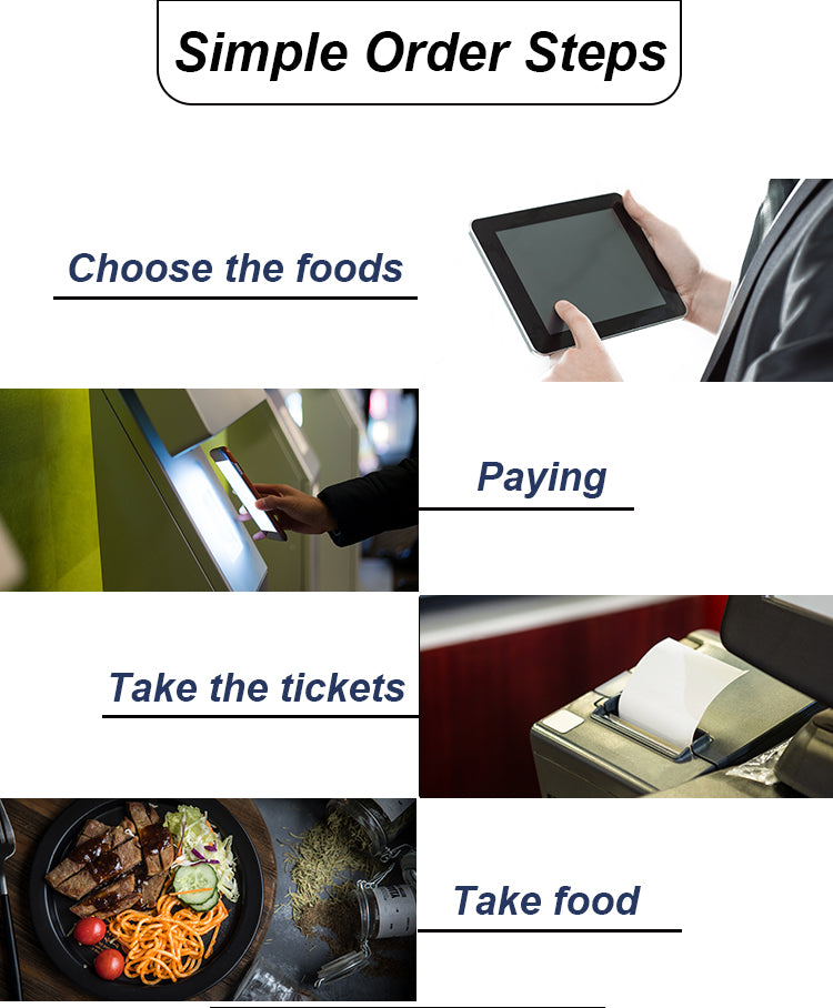 02 AONPOS Smart Payment Kiosk System with Card Reader Slot 丨 Automated Bill Payment Machine