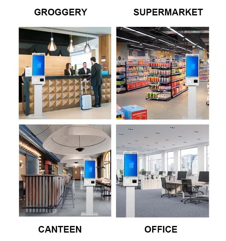 APK03 Aonpos Touch Screen Outdoor Self Service Ordering Machine Payment Order Kiosk Automatic All in One Order Kiosk for Restaurant - aon - postech_name