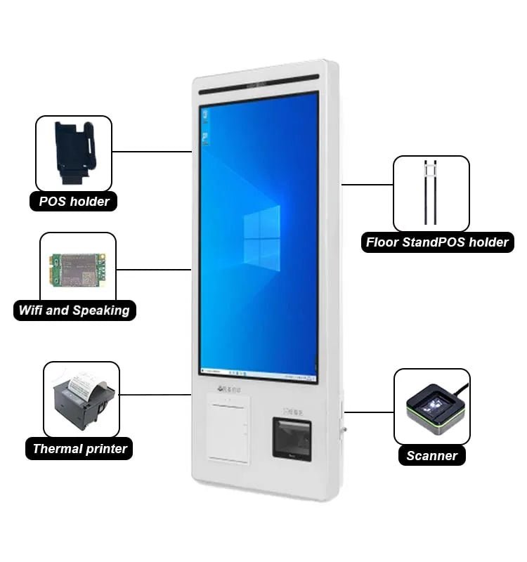 APK04 Aonpos Parking Payment Kiosk Hot Sale High Quality Windows Android Self Service Kiosk - aon - postech_name