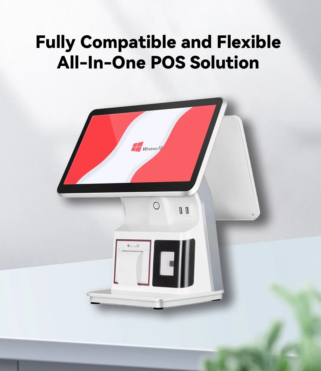 Aonpos Android POS Terminal Self Service Ordering Kiosk Countertop