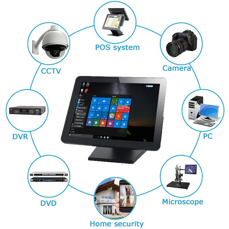 APM06 Aonpos Convenient Payment Display Commercial Waterproof Dustproof Touch Screen Multiple Interfaces Monitor - aon - postech_name