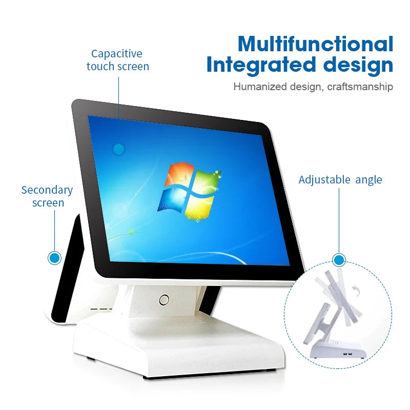 AonPos OEM All in One POS Machine Windows Cash Register 15 Inch Touch Pos System