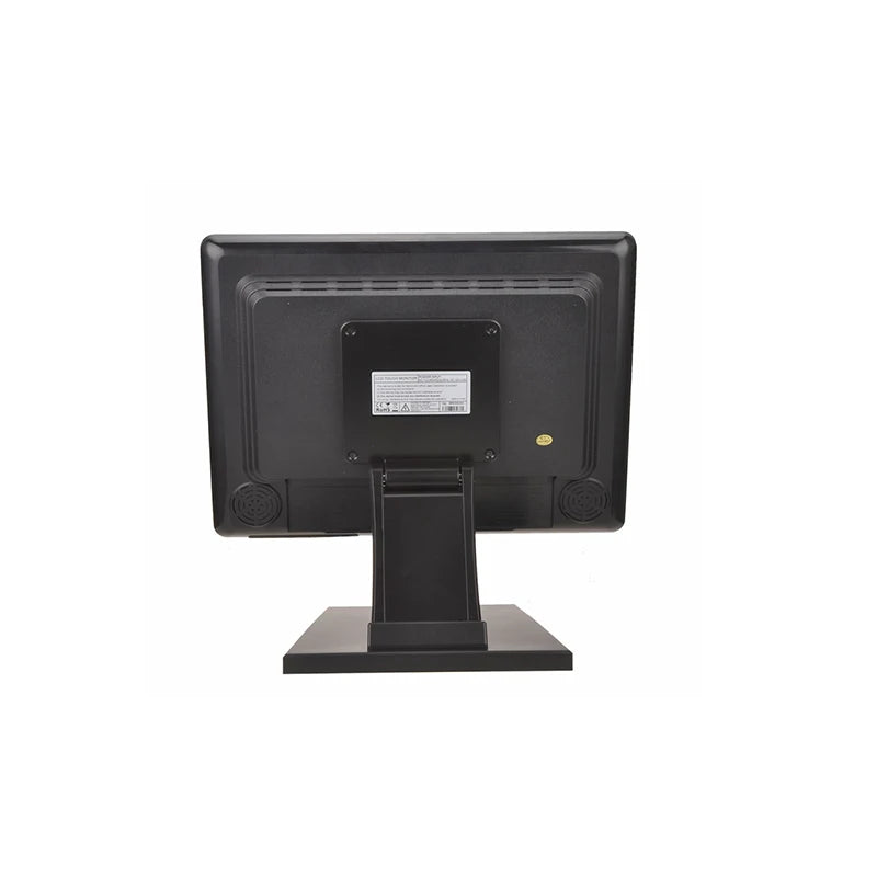 Aonpos 15 Inch Resistive Touch Monitor DC VGA USB Interface Portable Pos Systems Folding Base Monitors