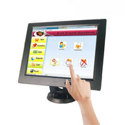 APM08 Aonpos Monitor Display 12 Inch Full HD Cheap Screens Commercial Service Equipment Resistance Display Monitor - aon - postech_name