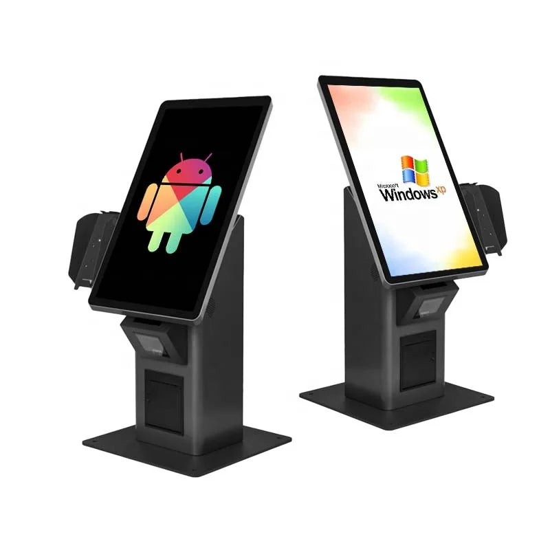 AonPos 21.5 27 32inch Aluminum Kiosk Food Kiosk Smart Digital Kiosk