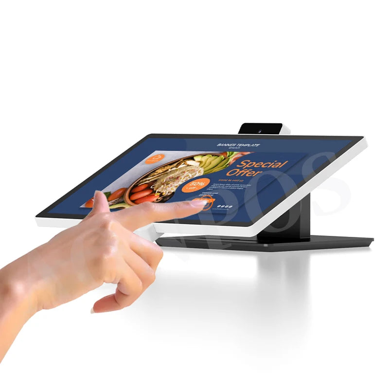 Aonpos Convenient Kiosk Self Order Foldable Desktop Stand Fast Response Self-service Ordering Machines