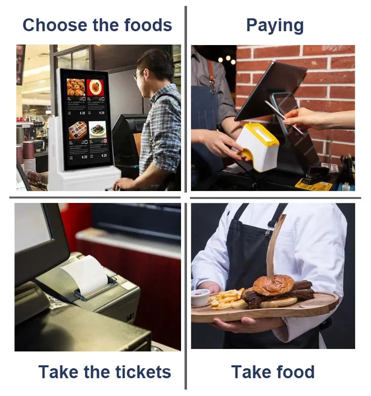 Aonpos Outdoor Self Ordering Kiosk Self Payment