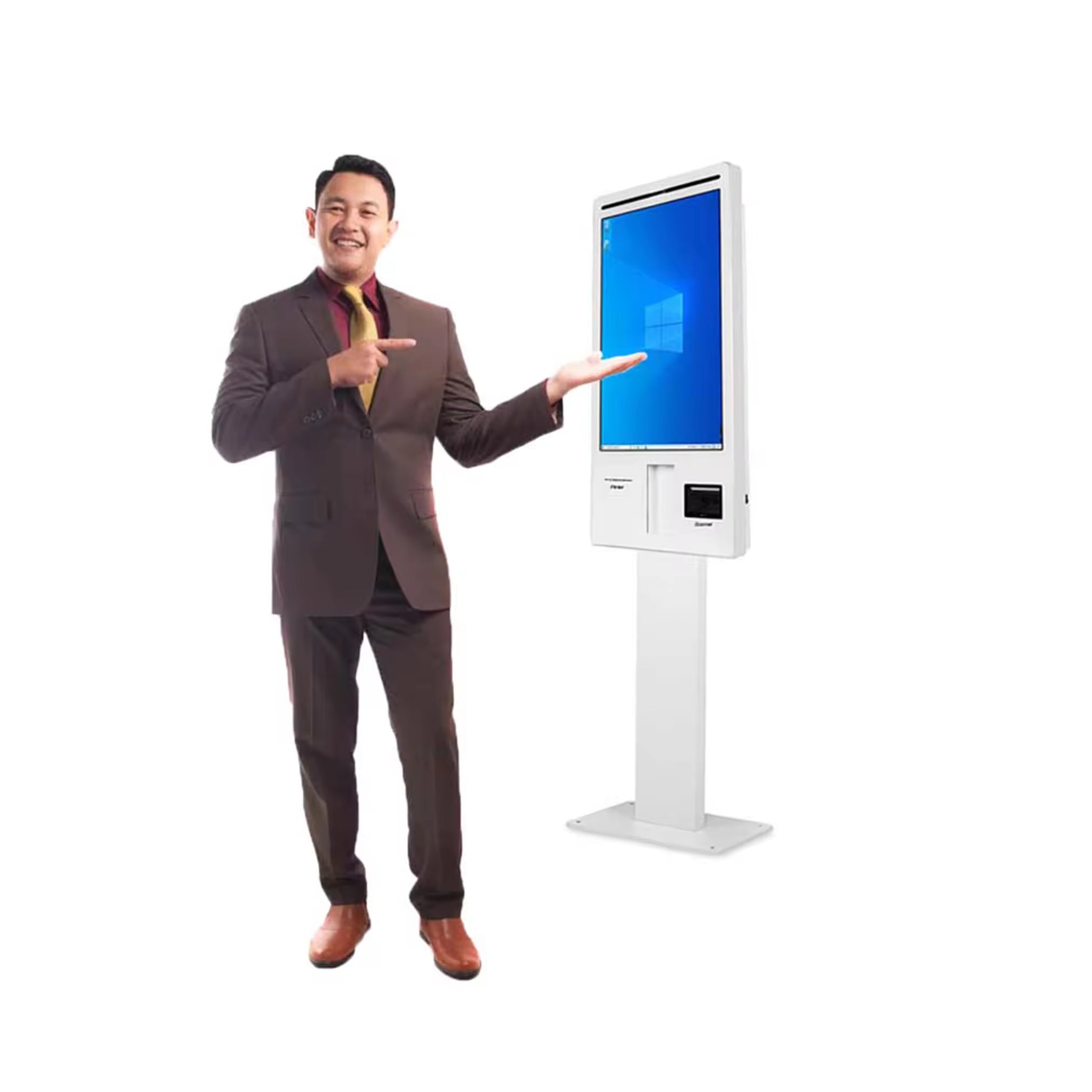 04 AONPOS Retail Self-Checkout Kiosk Station 丨 OEM/ODM Custom Hardware Solution