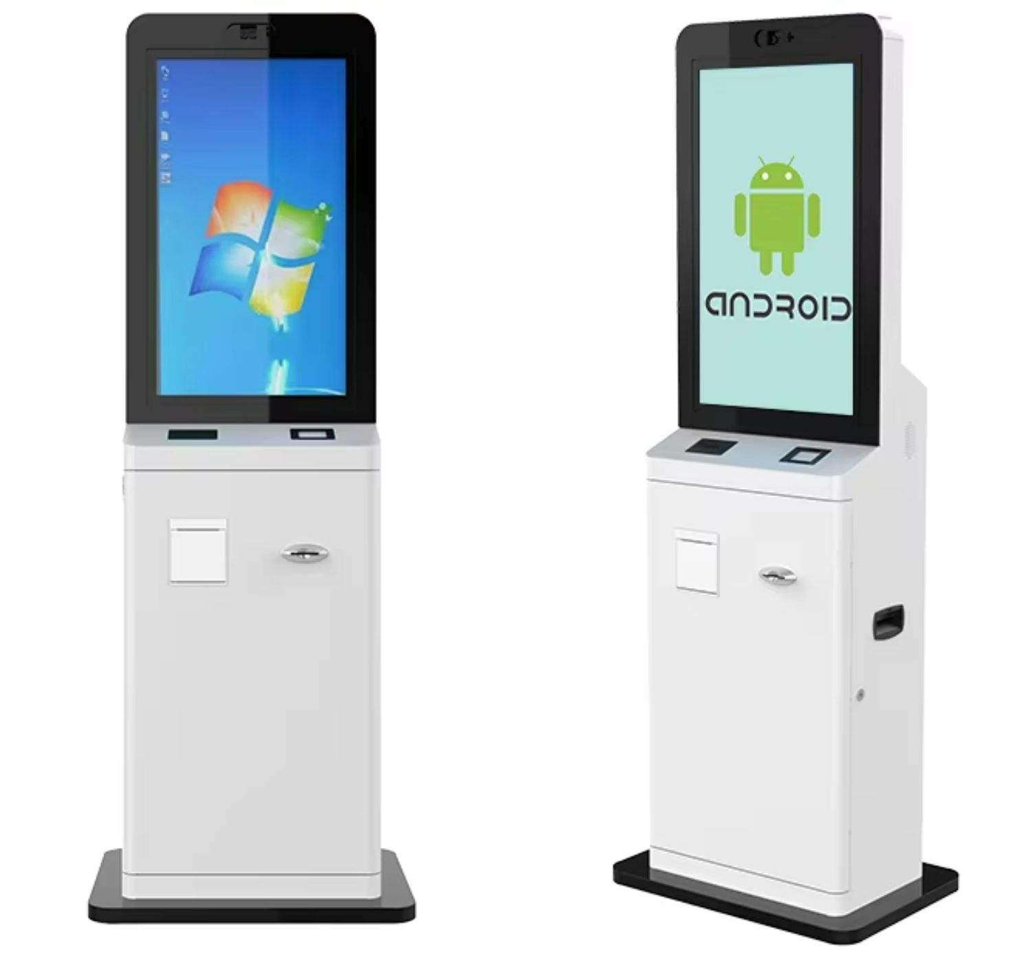 APK15 All in One Electronic Cash Register 27 Inch Commercial Self Service Equipment Capacitance POS Terminal Kiosk With Scanner - aon - postech_name