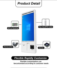 AonPos self servic payment kiosk with printer
