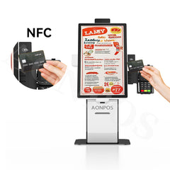 Aonpos Portable Self Service Payment Kiosk With 80mm thermal printer